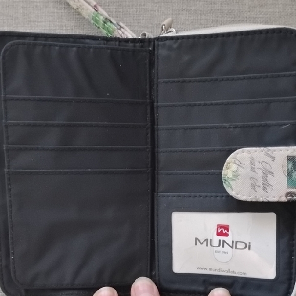 Mundi Floral and Butterfly Print Wallet - Picture 6 of 9